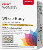 GNC Whole Body Vitapak Program, Ultra Premium, Proven Multivitamin Blend, 7 in 1 Formula, 30 Servings