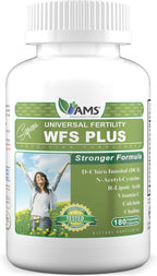 WFS Plus Fertility - Suplemento de Fertilidad para Mujeres con D-Chiro Inositol y DHA (90 Cápsulas)