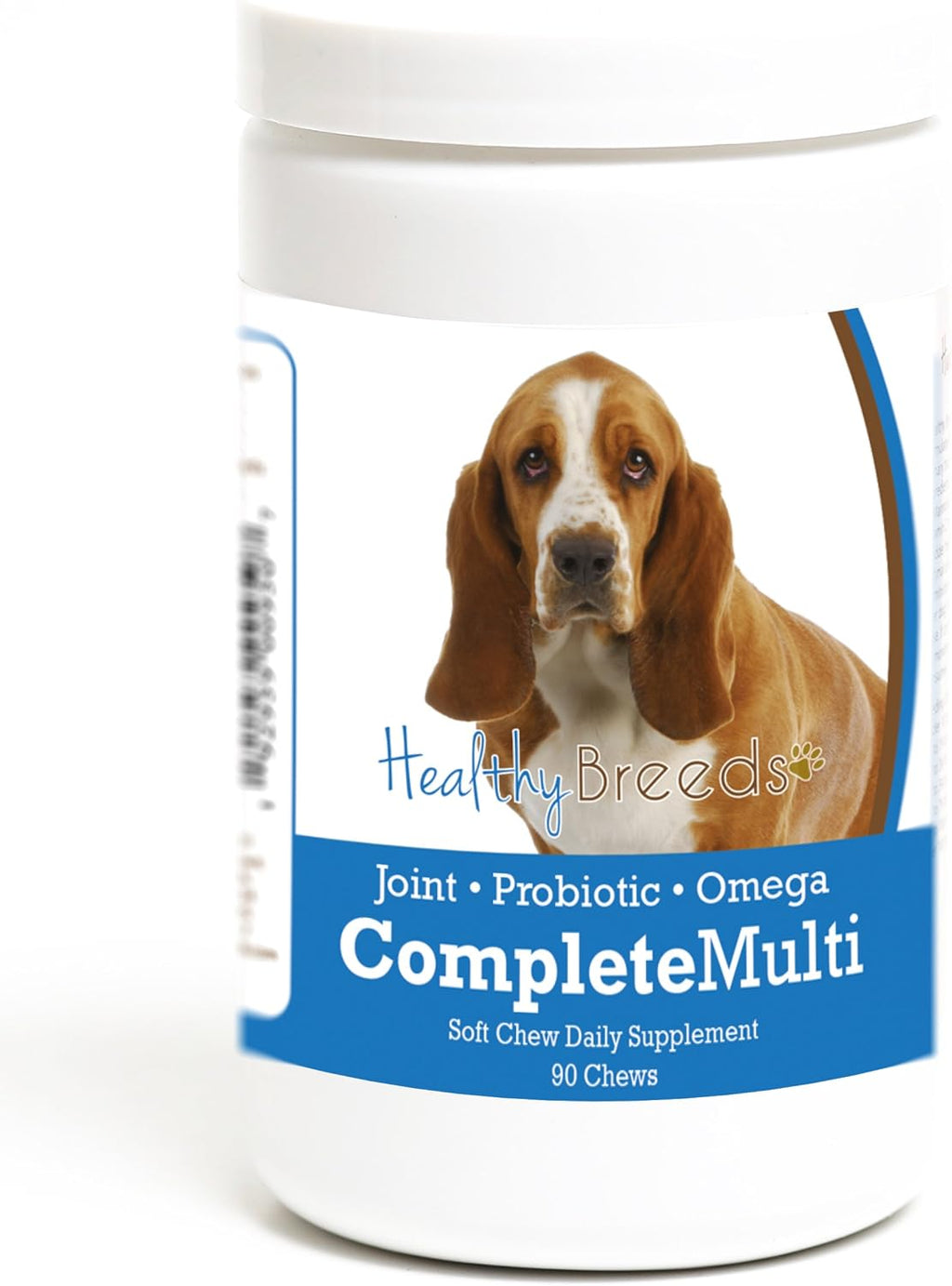 Healthy Breeds Basset Hound Multivitamínico Todo en Uno Masticable 90 unidades