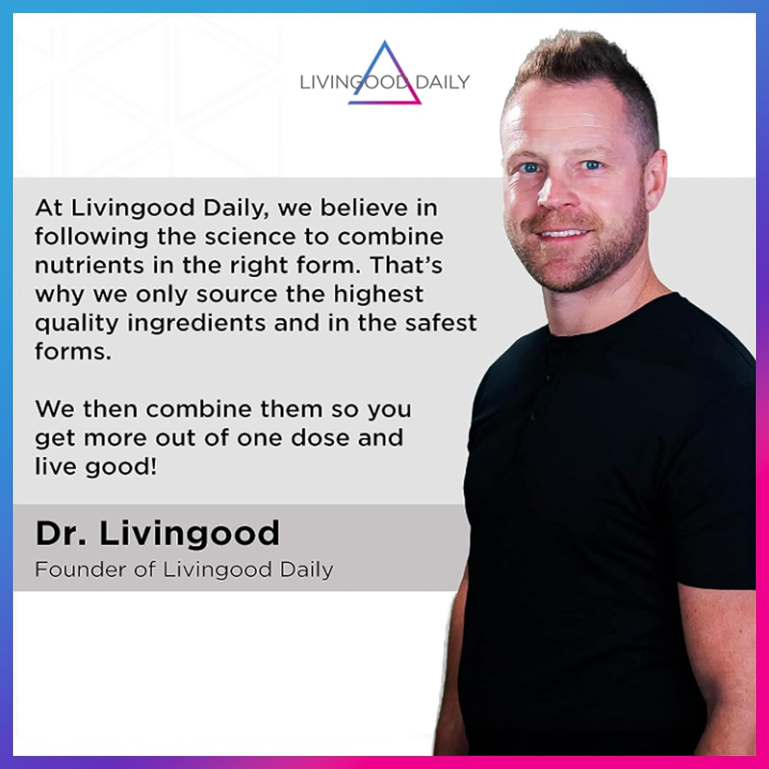 Livingood Daily Immune Support Supplement, 4 en 1 con Aceite de Orégano, Monolaurina, L-Lisina y Quercetina, 120 Cápsulas
