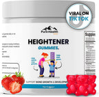 PURE HEALTH MAX Heightener Gummies, 60 gominolas para el crecimiento natural