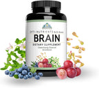 Optimal Health Systems Brain – Complejo Nootrópico Avanzado, 90 Cápsulas