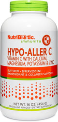 NutriBiotic Hypo-Aller C - Polvo de Vitamina C con Minerales, 454 g
