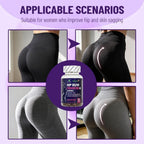 Wins Town Hips & Butt Enhancement Gummies, Veganas, 60 Ct | Multivitamínico para Mujeres, Apoya el Tono de los Glúteos