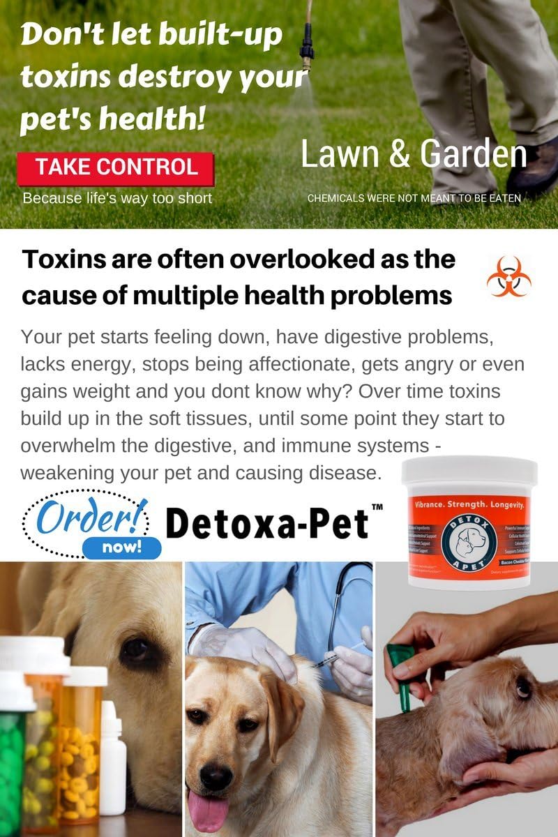 DETOXA-PET Polvo – Suplemento Nutricional para Perros y Gatos