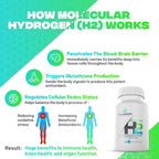 Essential H2 Tabletas Efervescentes de Hidrógeno Molecular para Agua (Sin Sabor, 30 Servicios)
