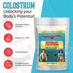 BodyBoost Calostro Instantáneo Integral, Calostro Bovino 99.5% en Polvo, 454 g