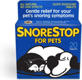 SnoreStop para Mascotas - 20 Comprimidos Masticables - Solución Natural Antirronquidos