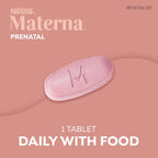 Materna Nestle Complemento Prenatal y Postparto 100 Comprimidos