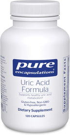 Pure Encapsulations Fórmula para el Ácido Úrico, 120 Cápsulas
