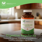 Microbiome Balance – Suplemento para la Salud Digestiva con Monolaurina y Ácido Caprílico – 120 Cápsulas