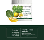 Eclectic Herb - Lemon Greens Powder: Mezcla de verduras y frutas ecológicas en polvo
