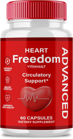 Heart Freedom Cápsulas – Suplemento Natural para Energía y Circulación – 60 Cápsulas