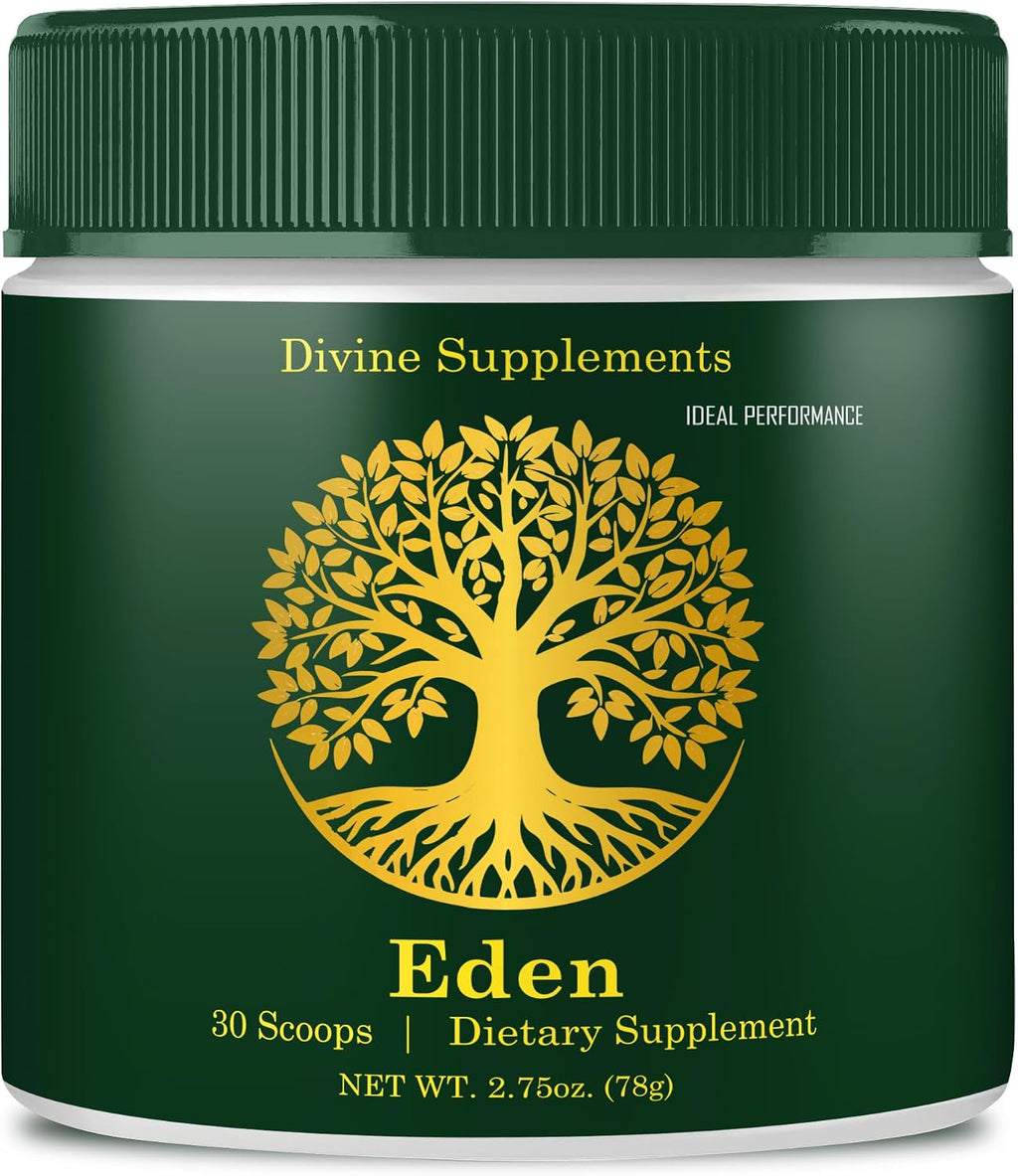 Eden Powder - Suplemento Energético Natural, Salud General y Apoyo Inmunológico (1 Pack)