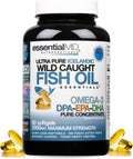Essential MD Triple Strength Omega-3 2900mg – Aceite de Pescado Islandés – 90 Cápsulas Blandas