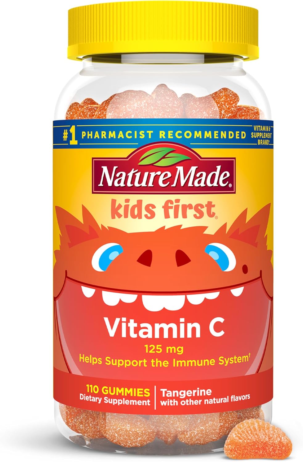 Nature Made Kids First Gominolas de Vitamina C para Niños - 110 Gominolas
