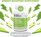 Nutri Supreme Ultimate B Complex - Complejo B con Metilfolato - 60 Cápsulas