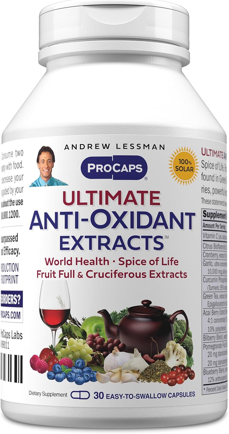 ANDREW LESSMAN Ultimate Anti-Oxidant Extracts 30 Cápsulas