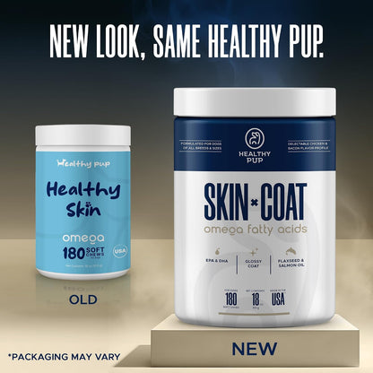 Healthy Pup Suplementos de Aceite de Pescado – Alivio de picores y alergias: Muchos perros con alergias – Image 2