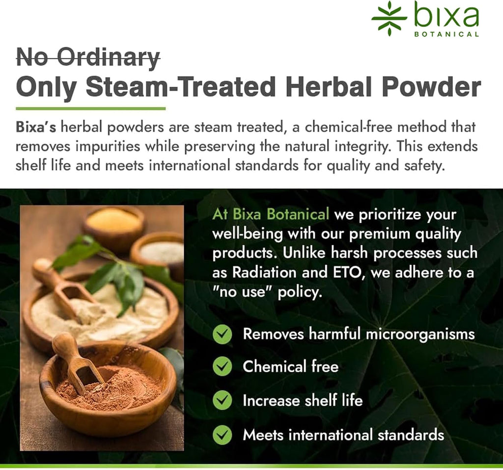 bixa BOTANICAL Polvo de Raíz de Galanga Mayor - 454 g (16 oz)