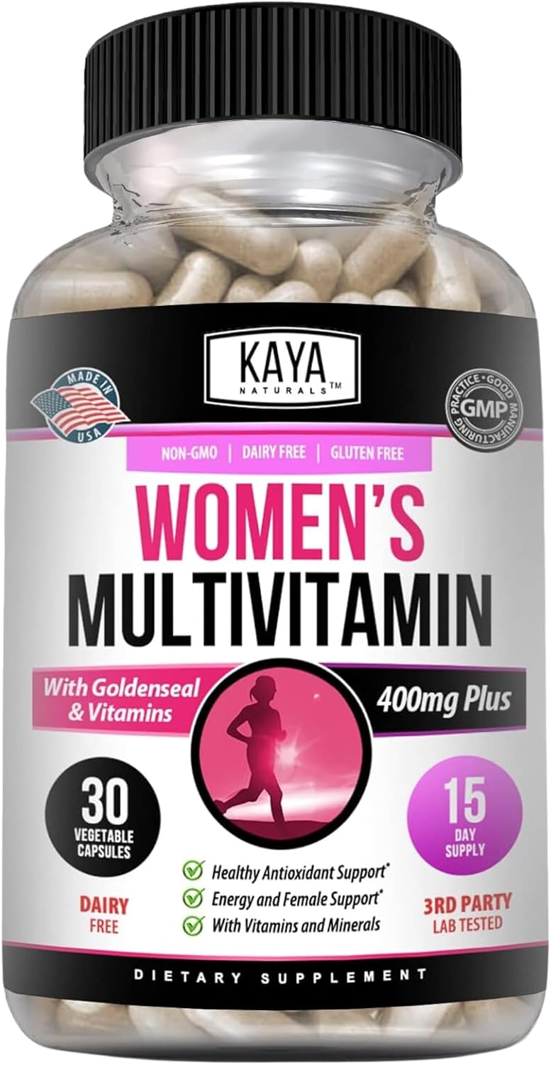 Kaya Naturals Multivitamínico para Mujeres (30 Cápsulas)