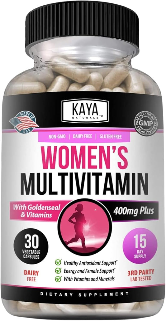 Kaya Naturals Multivitamínico para Mujeres (30 Cápsulas)