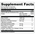 Live Conscious Beyond Hormone - Inositol, Berberina y Extractos Botánicos para el Bienestar Femenino (90 Cápsulas)
