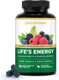 Life's Energy Advanced Daily Multivitamin con Super Greens - 120 Comprimidos