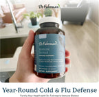 Dr. Fuhrman Immune Biotect – Apoyo Inmunológico Natural con Champiñones Orgánicos, Bayas y Astrágalo – 120 Cápsulas