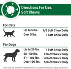 Vet Classics CAS Options Extra Strength Immune Support para Perros y Gatos - Suplemento Antioxidante - 120 Masticables Blandos