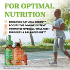 Simply Nature's Pledge - Suplemento de Frutas y Verduras - Gotas Líquidas - Superalimentos Integrales - Sin Soja - Hecho en EE. UU.