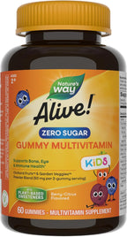 Nature's Way Alive! Kids Multivitamínico en Gomitas Sin Azúcar para Niños 2+