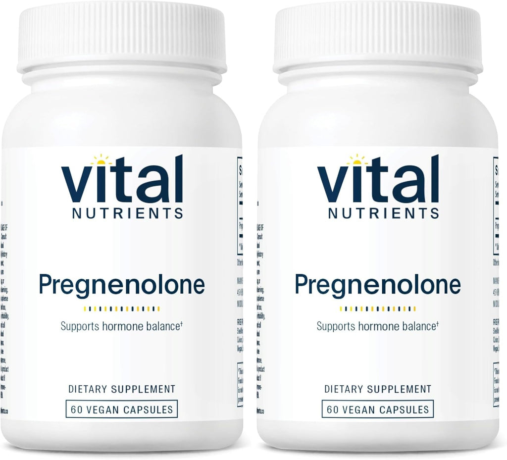 Pregnenolone 10 mg – 60 Vegetarian Capsules – Vital Nutrients