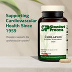 Standard Process Cholaplex - Suplemento para la salud del corazón y el hígado - 150 cápsulas