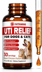 Tratamiento de UTI para Perros y Gatos - Gotas Líquidas Naturales - 30 ml