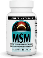 Source Naturals MSM (metilsulfonilmetano) 1000 mg – 60 Comprimidos