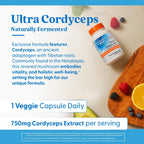 Doctor's Best Ultra Cordyceps - 60 Vegan Capsules