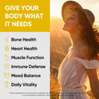 5-en-1 Vitamin D3 K2 Drops - Vitamina D3 10000 UI y K2 (MK-7) 200 mcg con Magnesio, Zinc y MCT Oil