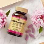 Solgar Female Multiple, 120 Comprimidos - Multivitamínico y Mineral para Mujeres con Fitonutrientes - Apto para Vegetarianos, Sin Trigo, Sin Lácteos, Kosher