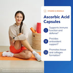 Pure Encapsulations Ácido Ascórbico, Vitamina C 1000 mg, 250 Cápsulas