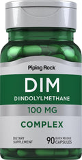 Piping Rock DIM 100 mg | 90 Capsules | Diindolylmethane Complex | Non-GMO, Gluten Free