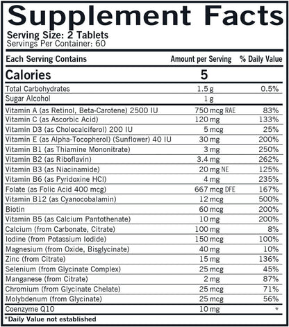 Kirkman Children's Chewable Multivitamin & – Vitamina D: contribuye al mantenimiento de los huesos en condiciones – Image 2