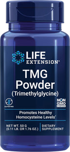 Life Extension TMG en polvo – Trimetilglicina – 50 g