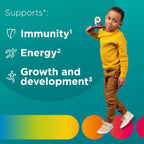 Centrum Kids Multivitamínico en Gomitas Sabor Tropical Punch, 110 Unidades