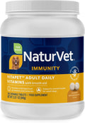 NaturVet Vita Pet Adult Plus Breath Aid - Comprimidos masticables de liberación prolongada para perros - 365 unidades