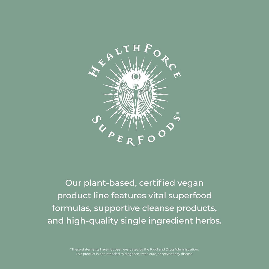 HealthForce SuperFoods Greener Grasses Alkalizer Powder - Polvo de Superalimento Verde Orgánico (284 g)