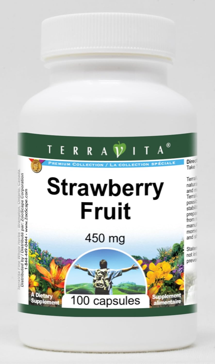 Strawberry Fruit - 450 mg (100 Cápsulas)