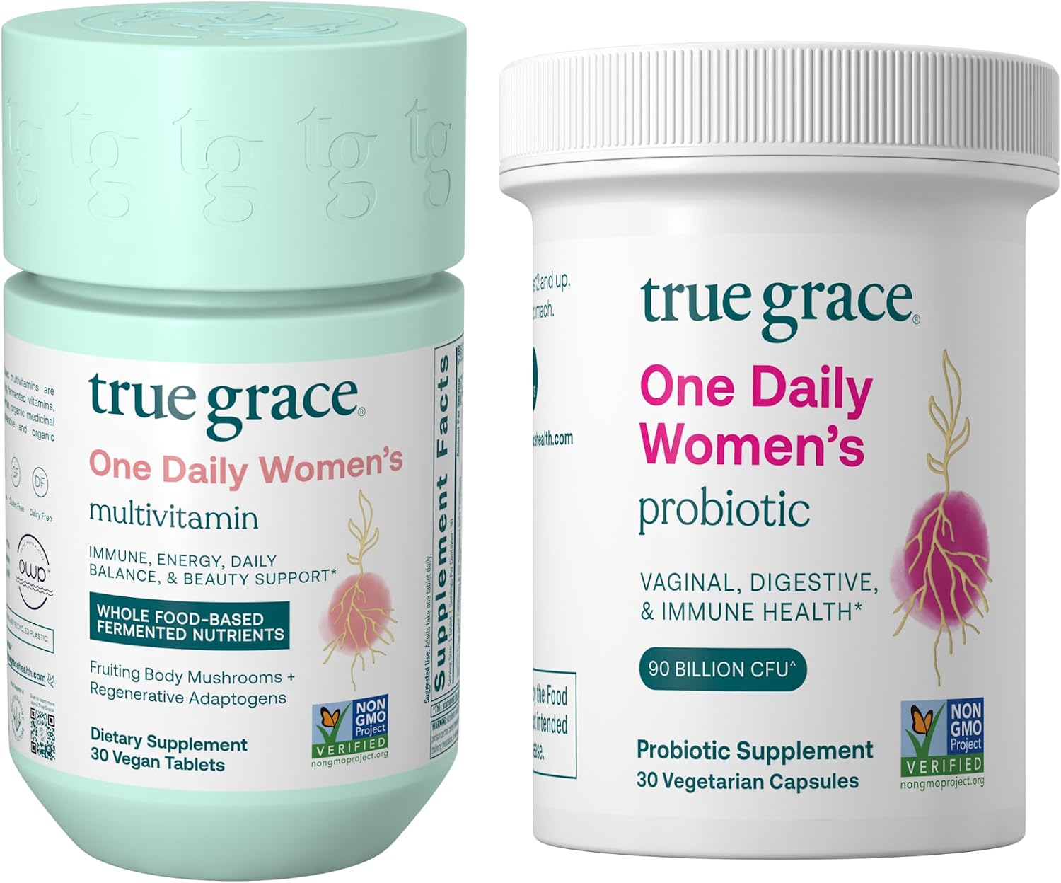 True Grace One Daily Women’s Multivitamin & Probiotic – Pack 30 Días