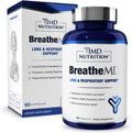 1MD Nutrition BreatheMD - Suplemento respiratorio e inmunológico con Saúco, Cromo y NAC, 60 cápsulas