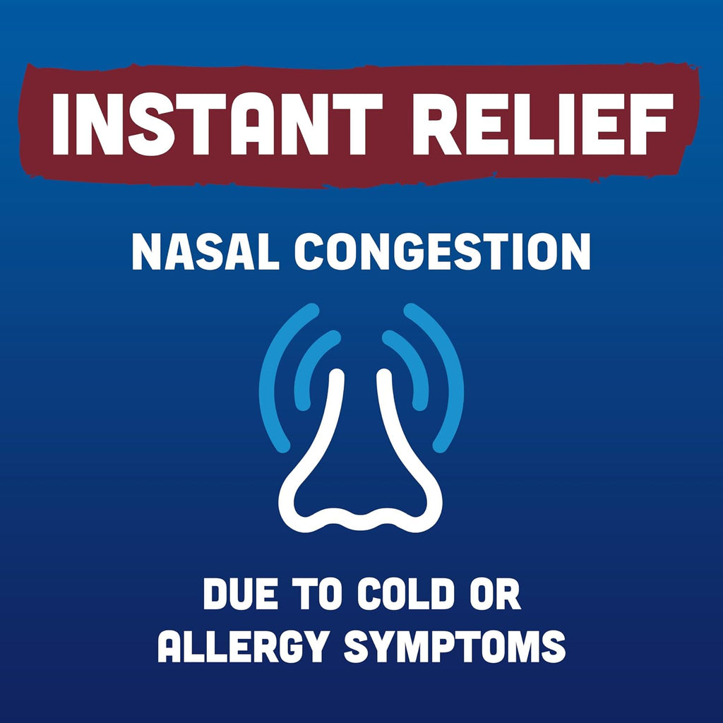 Afrin No Drip Night Spray Nasal - Alivio Rápido de la Congestión Nasal con Manzanilla, 15 ml